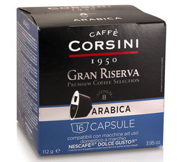 Caffè Corsini - 16 capsule per Nescafe® Dolce Gusto® - Gran Riserva Arabica 