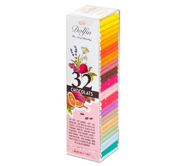 Dolfin - Assortimento di 32 cioccolatini 16 gusti - 108 g