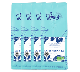 Cafés Lugat - Caffè in grani - La Esperanza bio - 4 x 250 g