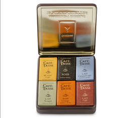 boite minitablettes chocolat cafetasse