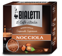 Bialetti - 12 capsule Bialetti Mokespresso Nocciola