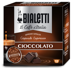 Bialetti - 12 capsule Bialetti Mokespresso Cioccolato