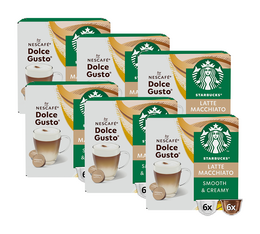 72 capsule compatibili Nescafe* Dolce Gusto* Latte Macchiato – Starbucks