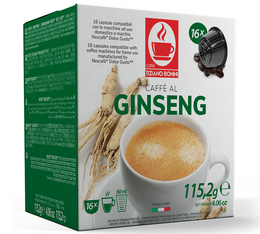 16 capsule compatibili Nescafe* Dolce Gusto* Ginseng – Caffè Bonini