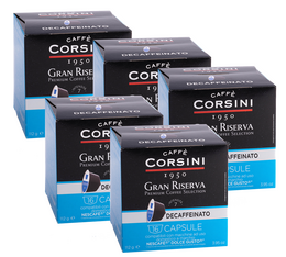 Caffè Corsini - 80 capsule per Nescafe® Dolce Gusto® - Gran Riserva Decaffeinato