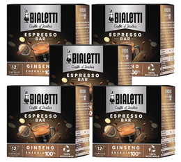 Bialetti - 60 capsule Bialetti Mokespresso Ginseng