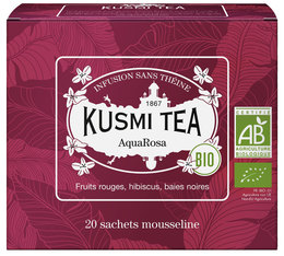 Kusmi Tea - Infuso biologico AquaRosa 20 bustine