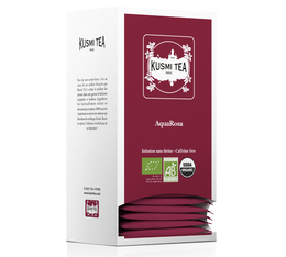 Kusmie Tea - Infuso biologico AquaRosa - 25 bustine 