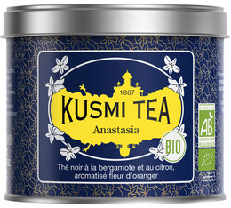 Kusmi Te - Tè nero biologico sfuso Anastasia barattolo da 100 g - KUSMI TEA