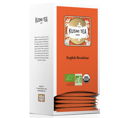 Tè nero English Breakfast Biologico - 25 bustine di tè - Tè Kusmi