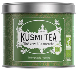 Kusmi Tea - Tè verde alla menta biologico sfuso in Lattina da 100 g