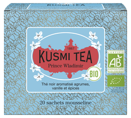 Tè nero Prince Vladimir Biologico - 20 bustine - KUSMI TEA