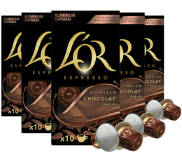 50 capsule compatibili Nespresso* Original Cioccolato – L'Or Espresso