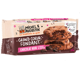 Michel e Augustin - 6 Cookies con cuore di cioccolato fondente
