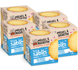 Michel & Augustin - Biscotti di pasta frolla al burro e sale 5 x 40 g