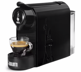 Bialetti Gioa Nera Macchina per capsule Mokespresso + 32 capsule