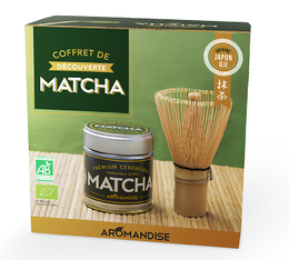 Aromandise - Cofanetto per la preparazione di Matcha biologico