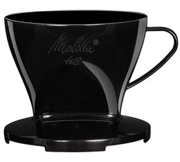Portafiltro nero 1x2 nero Melitta