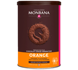 Monbana - Cioccolato in polvere gusto Arancia 250 g