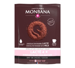Monbana - Bevanda a base di latte e cioccolata in polvere 4 stelle x 10 bustine