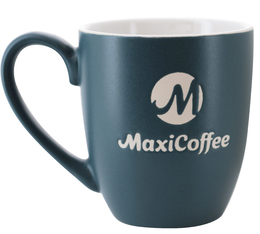 Maxicoffee - Set di 60 tazze mug blu da 17 cl