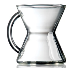 Chemex - Tazza in vetro doppia parete con manico 30 cl