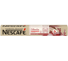 Nescafe Farmers - 10 capsule compatibili Nespresso* Original Colombia decaffeinato