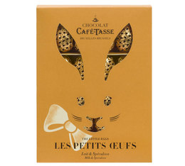 Café-Tasse - 16 ovetti di cioccolato al latte e speculoos