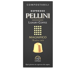Pellini - 10 capsule compatibili Nespresso® - Magnifico 
