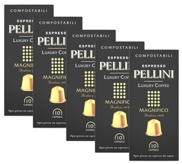 Pellini - 50 capsule compatibili Nespresso® - Magnifico 