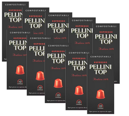 Pellini - 100 capsule compatibili Nespresso® - Pellini Top 
