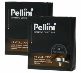 Pellini -  Caffè macinato - Vellutato 4 x 250 g