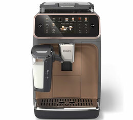 Philips - Macchina da caffè espresso automatica - SilentBrew EP5544/80 LatteGo - Silver e Rosa