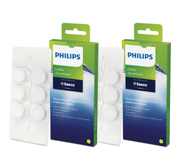 SAECO - 12 Pastiglie sgrassanti per macchine da caffè CA6704/10