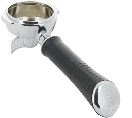 Portafiltro in ottone 1 beccuccio 58 mm con logo per macinacaffè Ascaso