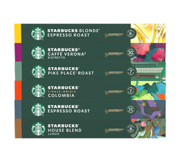 60 capsule compatibili Nespresso* Original Espresso Roast – Starbucks