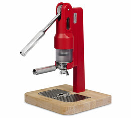 Superkop - Macchina da caffè espresso a leva - SK-RE02 Rossa 