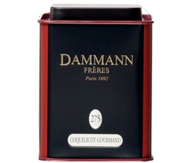 Dammann Frères - Lattina N°275 Tè nero Coquelicot Gourmand 80 g 