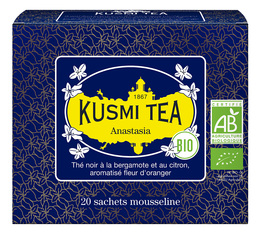Kusmi Tea - Tè nero Biologico - Anastasia 20 bustine 