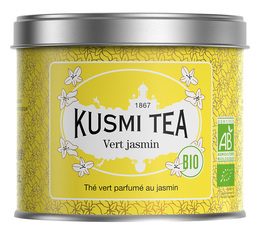 Tè verde biologico al gelsomino - Lattina da 90 g - KUSMI TEA