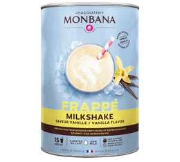 Monbana - Frappè per milkshake alla vaniglia 1 kg 