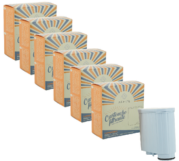 ARFIZE - Filtro acqua compatibile AquaClean Philips / Saeco / Kottea - ACF-11A  x 6