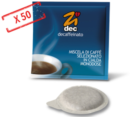 Zicaffè - 50 cialde ESE - Zidec | Decaffeinato